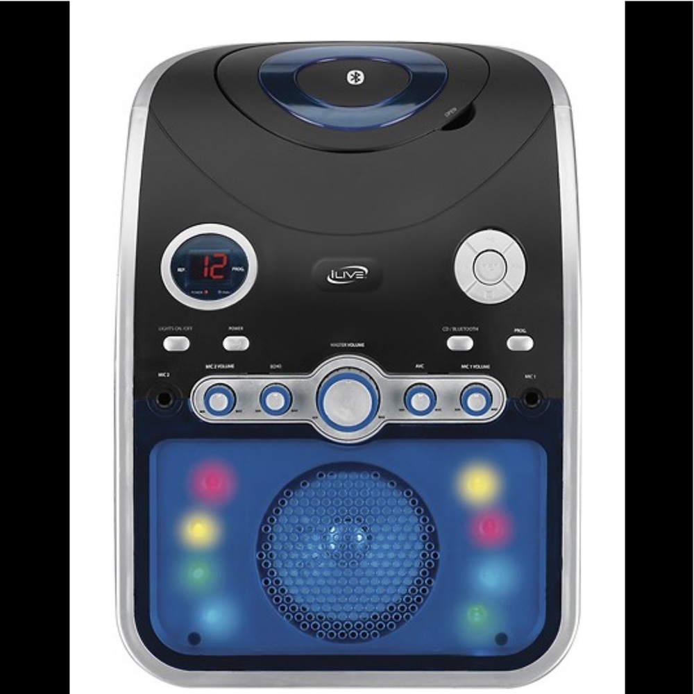 iLive Karaoke System with Bluetooth Technology like new; opened box.